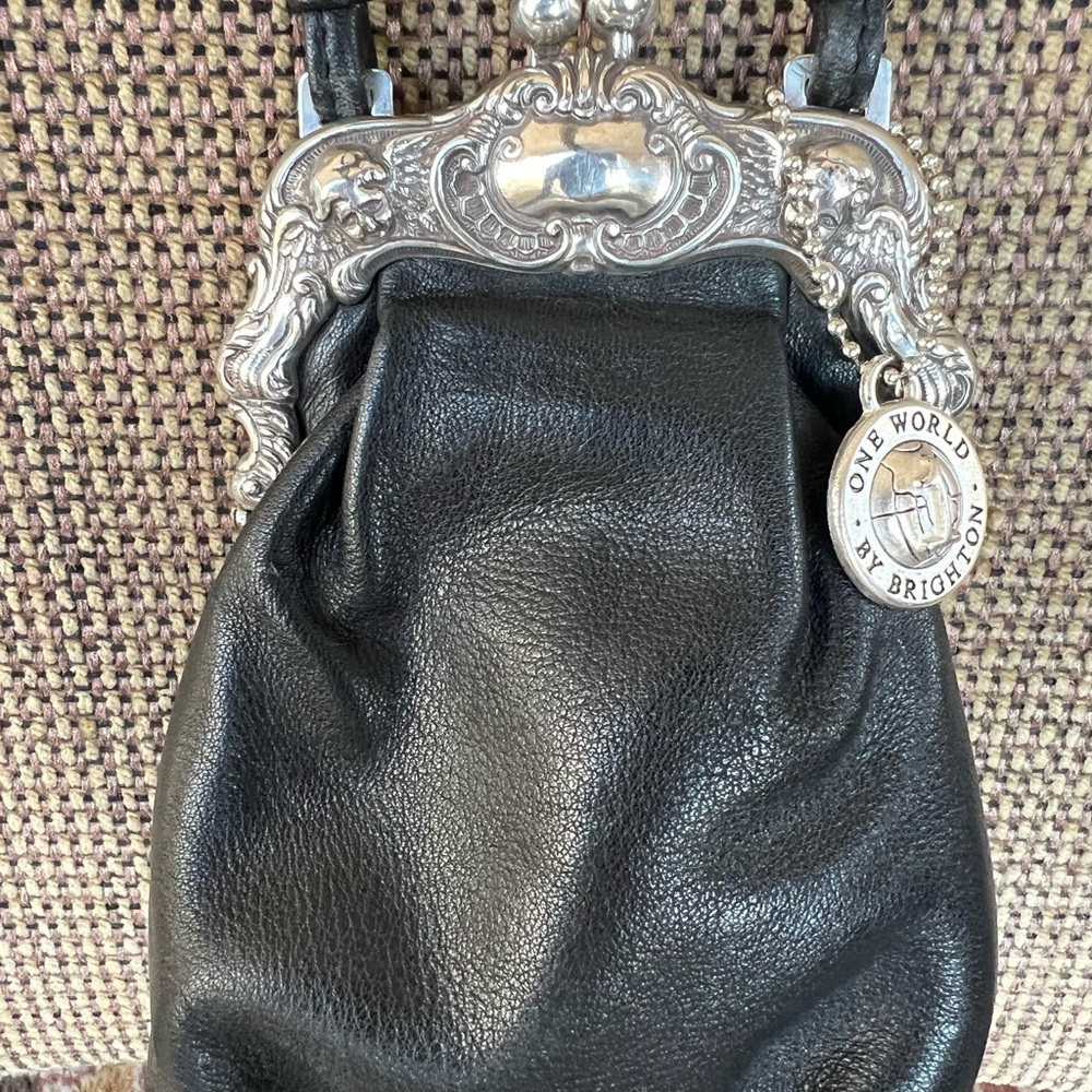 RARE Vintage Brighton One World Stacy Angel Mini crossbody bag